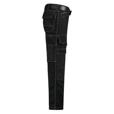 Pracovní kalhoty unisex T61 Cordura Canvas Work Pants  - T1 černá