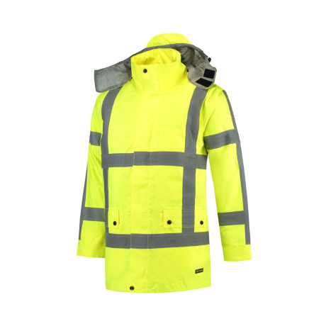 Pracovní bunda unisex T50 RWS Parka  - 97 fluorescenční žlutá