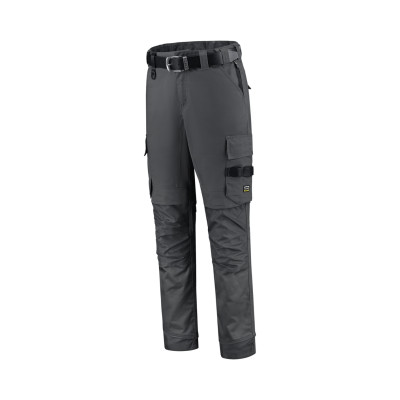 Pracovní kalhoty unisex T62 Work Pants Twill Cordura Stretch  - T4 tmavě šedá