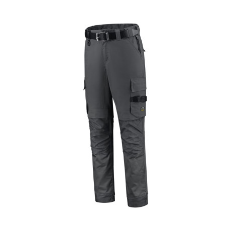Pracovní kalhoty unisex T62 Work Pants Twill Cordura Stretch  - T4 tmavě šedá