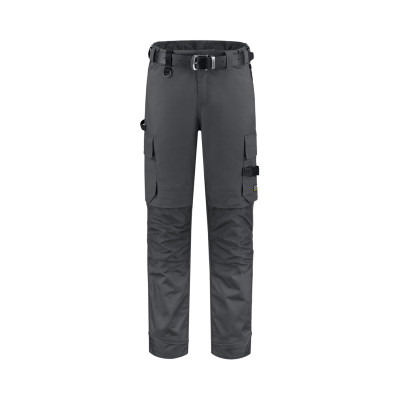 Pracovní kalhoty unisex T62 Work Pants Twill Cordura Stretch  - T4 tmavě šedá