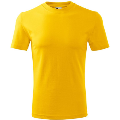 Tričko unisex 101 Classic  - 04 žlutá