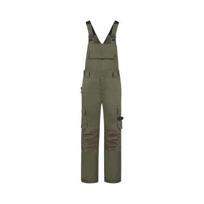 Pracovní kalhoty s laclem unisex T67 Bib & Brace Twill Cordura  - TA army