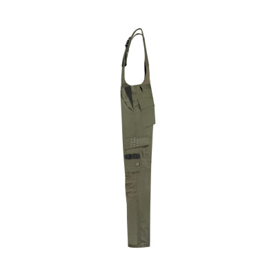 Pracovní kalhoty s laclem unisex T67 Bib & Brace Twill Cordura  - TA army