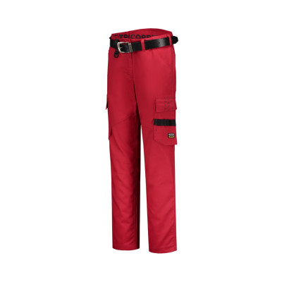 Pracovní kalhoty dámské T70 Work Pants Twill Women  - T7 červená