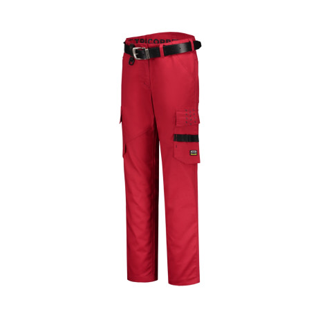 Pracovní kalhoty dámské T70 Work Pants Twill Women  - T7 červená