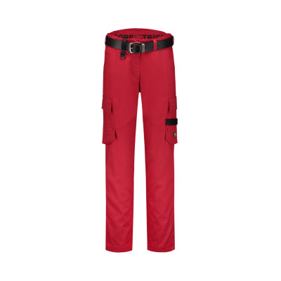 Pracovní kalhoty dámské T70 Work Pants Twill Women  - T7 červená