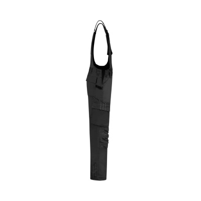 Pracovní kalhoty s laclem unisex T67 Bib & Brace Twill Cordura  - T1 černá