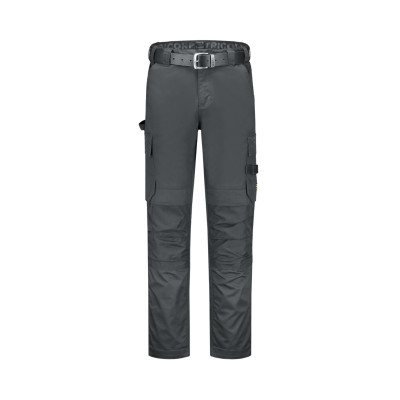 Pracovní kalhoty unisex T63 Work Pants Twill Cordura  - T4 tmavě šedá