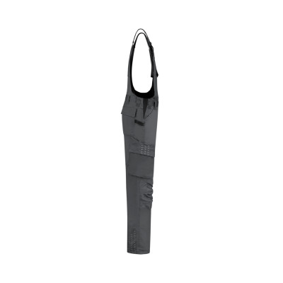 Pracovní kalhoty s laclem unisex T67 Bib & Brace Twill Cordura  - T4 tmavě šedá