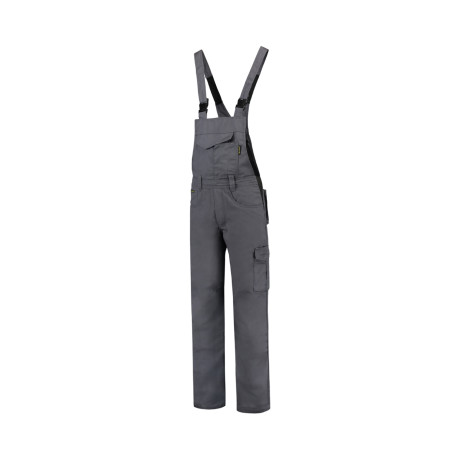 Pracovní kalhoty s laclem unisex T66 Dungaree Overall Industrial  - TB convoy gray