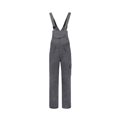 Pracovní kalhoty s laclem unisex T66 Dungaree Overall Industrial  - TB convoy gray