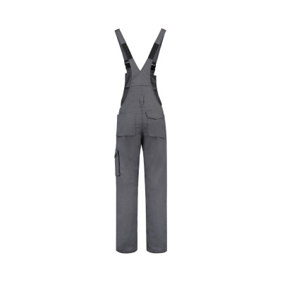 Pracovní kalhoty s laclem unisex T66 Dungaree Overall Industrial  - TB convoy gray