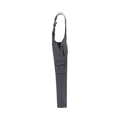 Pracovní kalhoty s laclem unisex T66 Dungaree Overall Industrial  - TB convoy gray