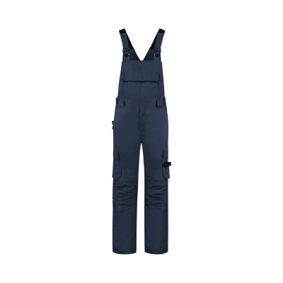 Pracovní kalhoty s laclem unisex T67 Bib & Brace Twill Cordura  - T2 námořní modrá