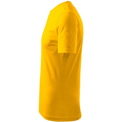 Tričko unisex 101 Classic  - 04 žlutá