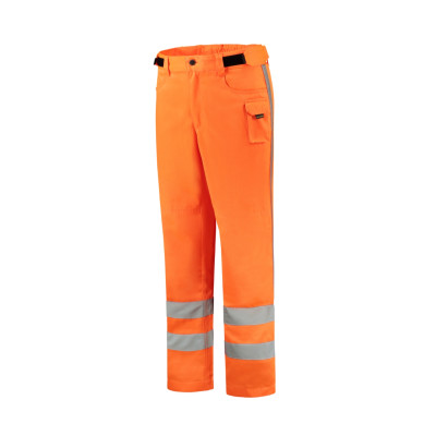 Pracovní kalhoty unisex T65 RWS Work Pants  - 98 fluorescenční oranžová