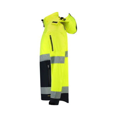 Softshellová bunda unisex T52 Bi-color EN ISO 20471 Softshell  - 97 fluorescenční žlutá