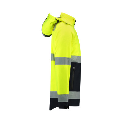Softshellová bunda unisex T52 Bi-color EN ISO 20471 Softshell  - 97 fluorescenční žlutá