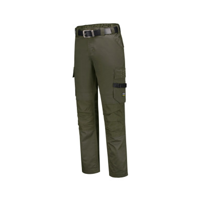 Pracovní kalhoty unisex T63 Work Pants Twill Cordura  - TA army