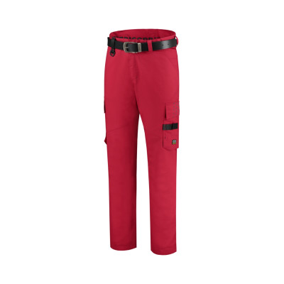 Pracovní kalhoty unisex T64 Work Pants Twill  - T7 červená