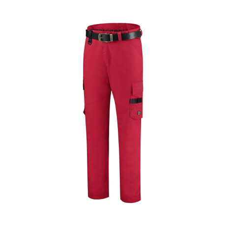 Pracovní kalhoty unisex T64 Work Pants Twill  - T7 červená