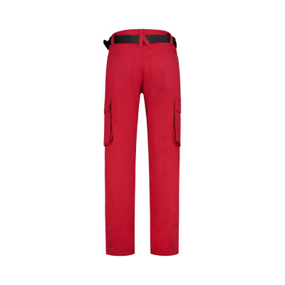 Pracovní kalhoty unisex T64 Work Pants Twill  - T7 červená