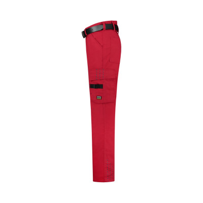 Pracovní kalhoty unisex T64 Work Pants Twill  - T7 červená