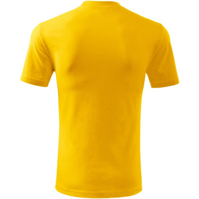 Tričko unisex 101 Classic  - 04 žlutá