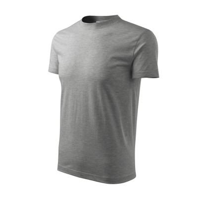 Tričko unisex R07 Recall  - 12 tmavě šedý melír