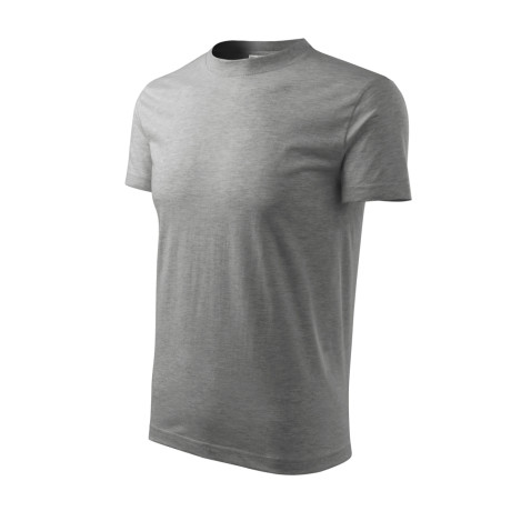 Tričko unisex R06 Base  - 12 tmavě šedý melír