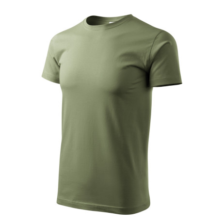 Tričko pánské 129 Basic  - 09 khaki