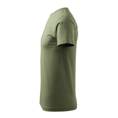 Tričko pánské 129 Basic  - 09 khaki