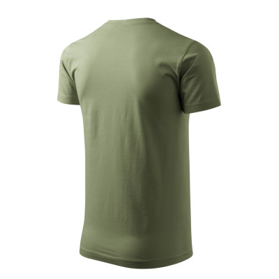 Tričko pánské 129 Basic  - 09 khaki