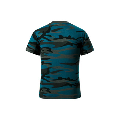 Tričko dětské 149 Camouflage  - C1 camouflage petrol