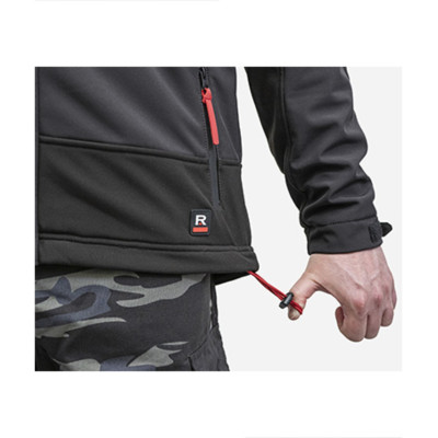 Zimní softshellová bunda pánská W55 Vertex  - 94 ebony gray