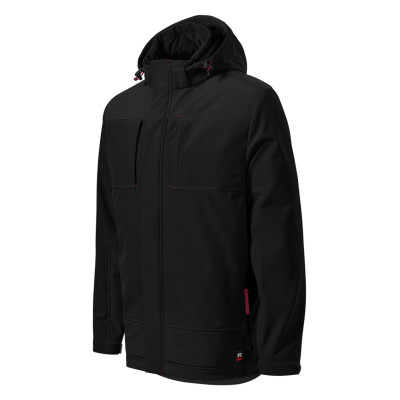 Zimní softshellová bunda pánská W55 Vertex  - 01 černá