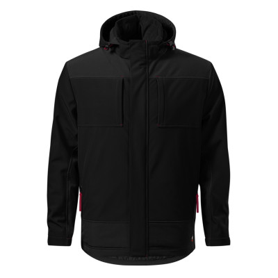 Zimní softshellová bunda pánská W55 Vertex  - 01 černá