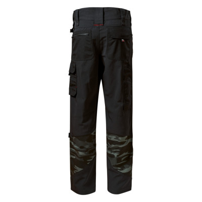 Pracovní kalhoty pánské W09 Vertex Camo  - C2 camouflage dark gray