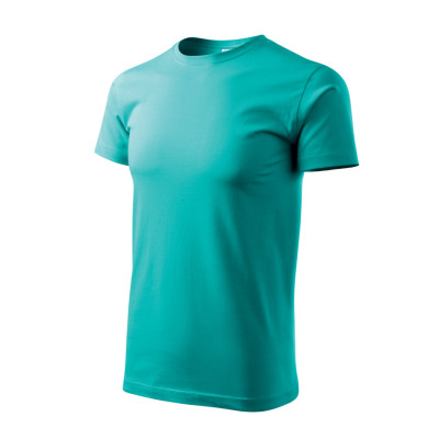 Tričko pánské 129 Basic  - 19 emerald
