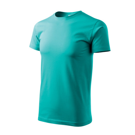 Tričko pánské 129 Basic  - 19 emerald