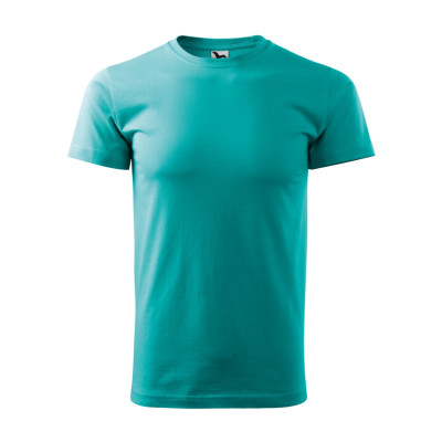 Tričko pánské 129 Basic  - 19 emerald