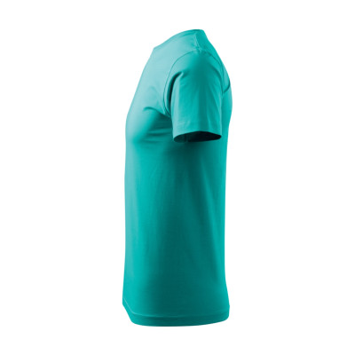 Tričko pánské 129 Basic  - 19 emerald