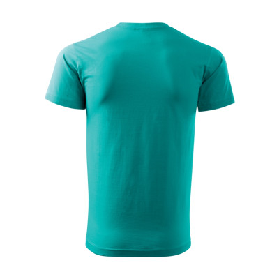 Tričko pánské 129 Basic  - 19 emerald