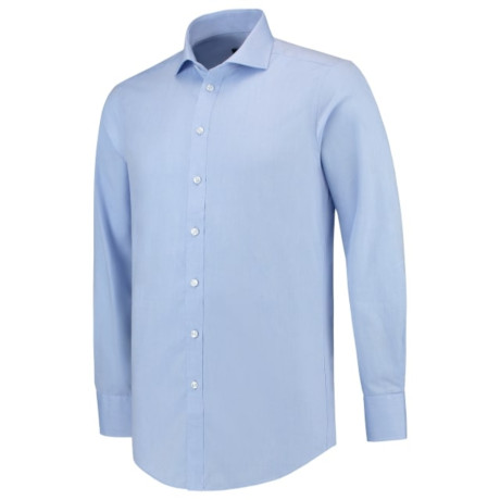 Košile pánská T21 Fitted Shirt  - TC blue