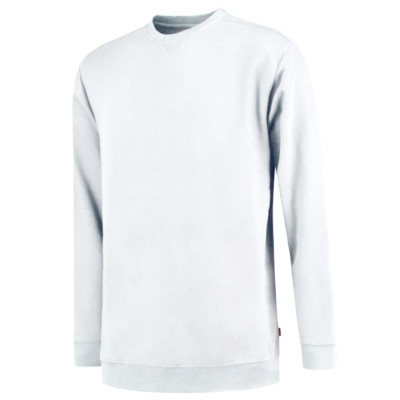 Mikina unisex T43 Sweater Washable 60 °C  - T0 bílá