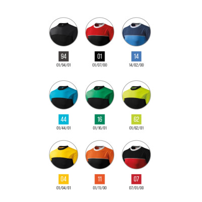 Tričko unisex 109 Colormix  - 94 ebony gray