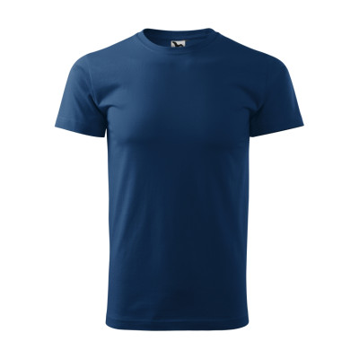 Tričko unisex 137 Heavy New  - 87 půlnoční modrá