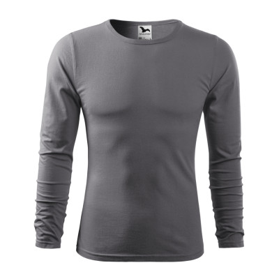 Triko pánské 119 Fit-T LS  - 36 ocelově šedá