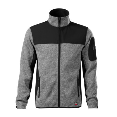 Softshellová bunda pánská 550 Casual  - C3 knit light gray